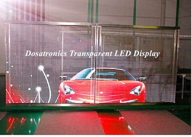China P10mm het Transparante Glas LEIDENE Vertonings LEIDENE Gordijnscherm voor Tentoonstelling leverancier